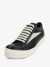 Basket Rick Owens Vintage en cuir noir
