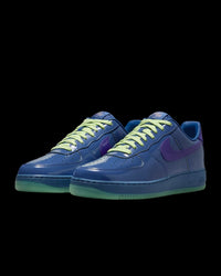 Basket Nike Air Force 1 Low QS Patent Leather « Mystic Navy and Grape Ice »