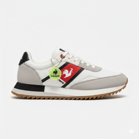Coq Sportif, modèle lifestyle blanc