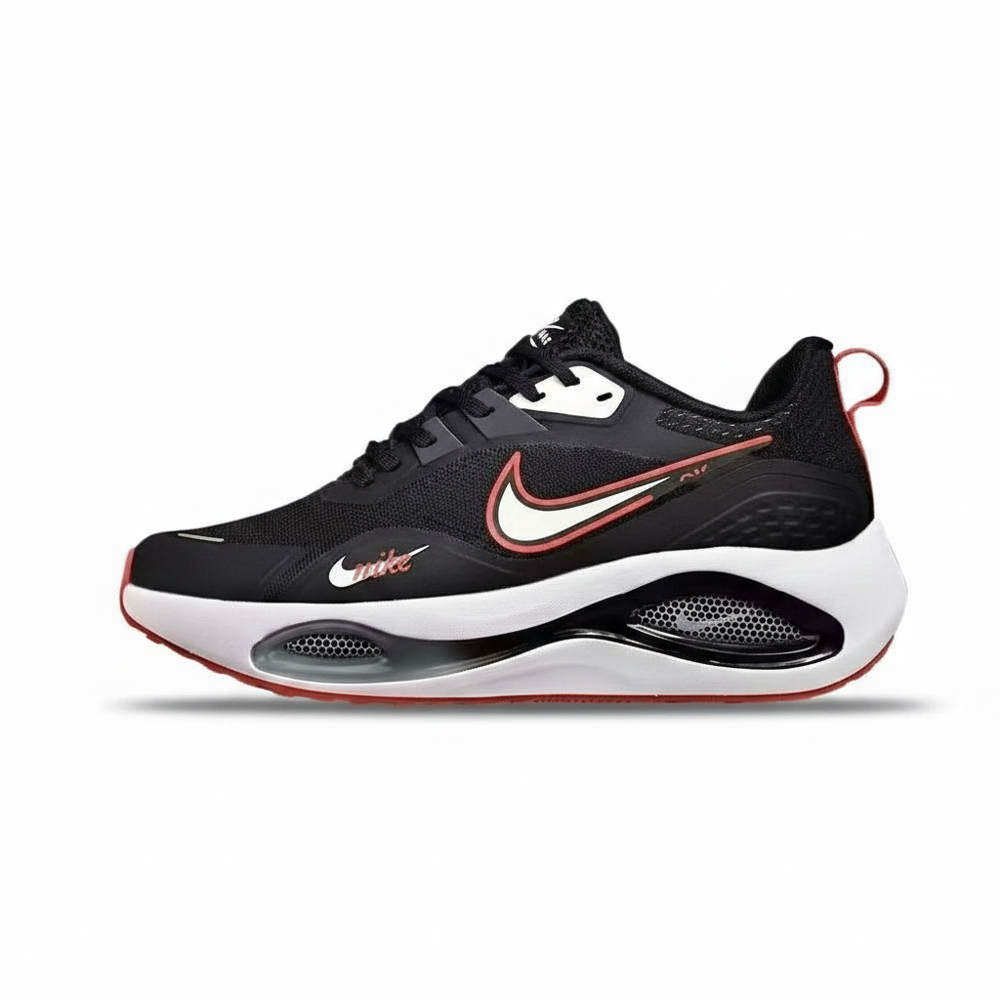 Nike Air Zoom Winflo noire avec des accents rouges et blancs