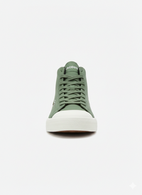 Lacoste Gripshot en cuir de couleur olive