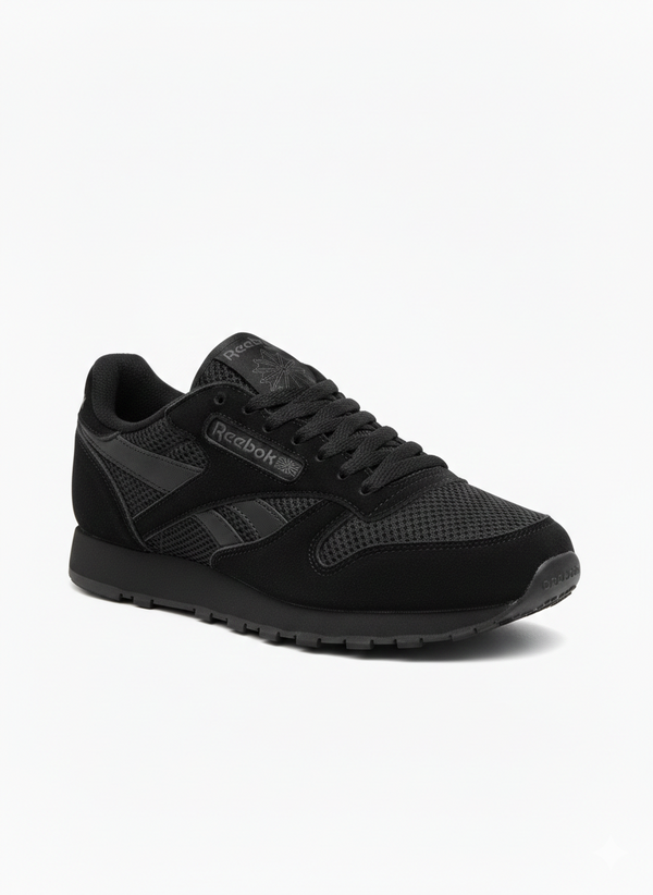 Sneakers RBK Classic Leather noire