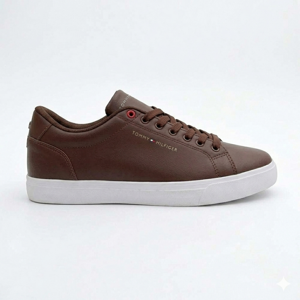 Sneaker TH “Low-Cut Logo Leather Mix”