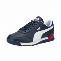 Puma Jogger en cuir bleu marine