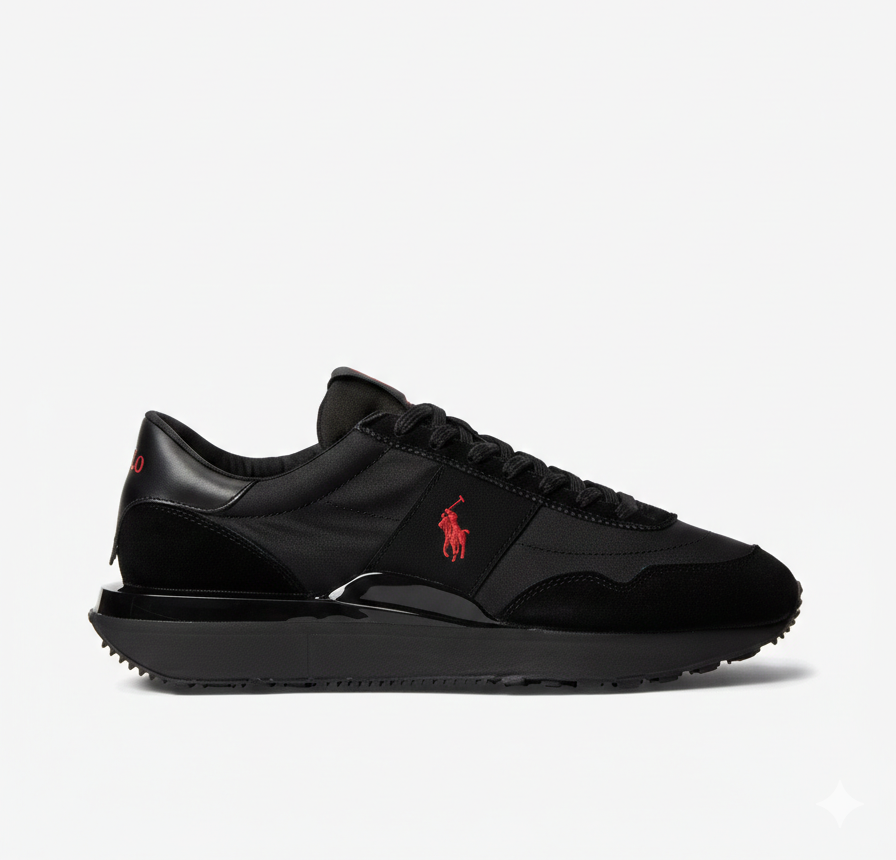 Sneakers Polo RL Train 89 noir