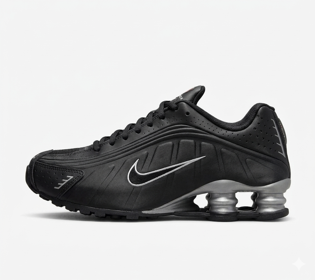 Sneaker Shox R4 noire