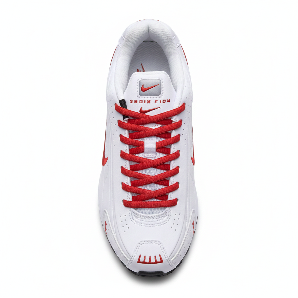 Nike Shox R4 White-Red
