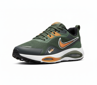 Nike Air Zoom en vert olive, orange et blanc