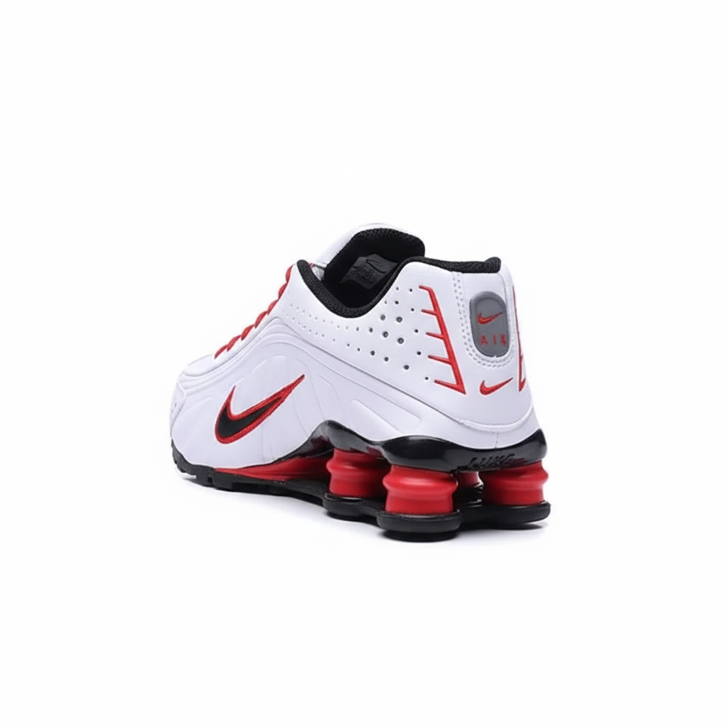 Nike Shox R4 White-Red