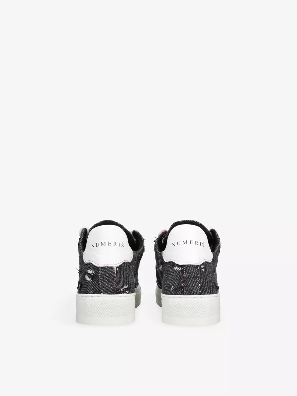 Numeriś Atelier Pink Denim sneakers