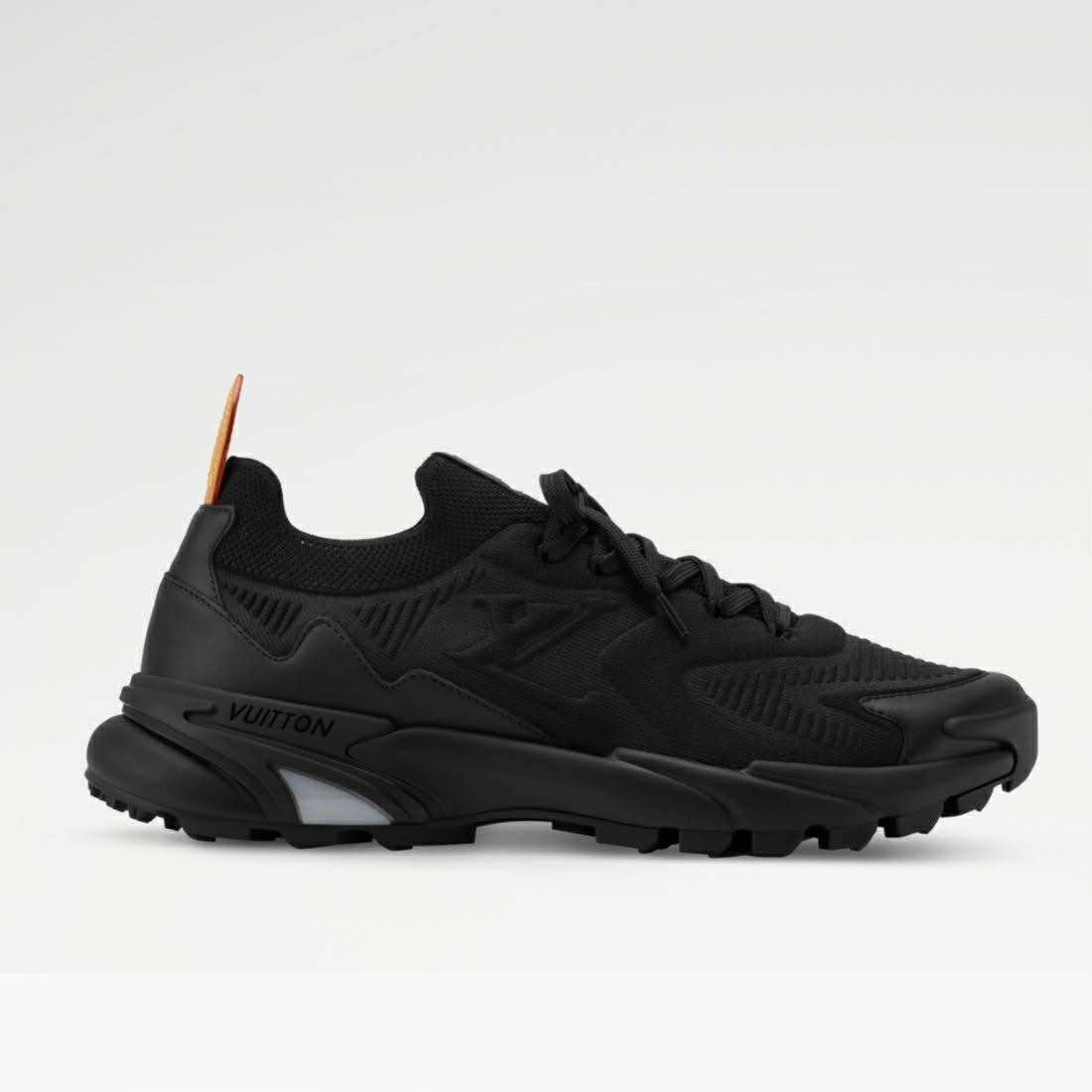 basket  LV Runner Tatic noire