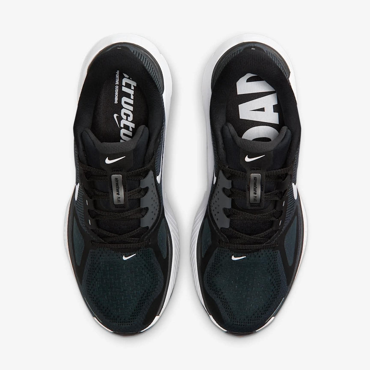 Nike Structure Plus en noir et blanc