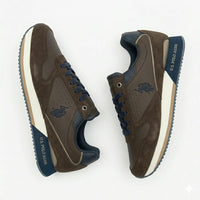 Basket U.S. Polo Assn. Nobil 183 en coloris marron
