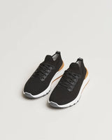 sneakers Flannel Running Black de Brunello Cucinelli