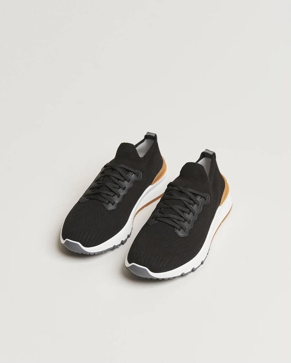 sneakers Flannel Running Black de Brunello Cucinelli