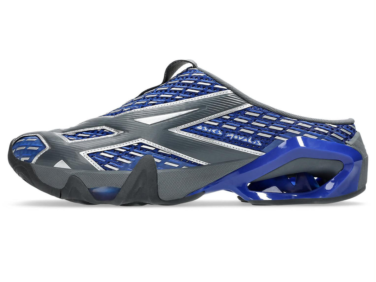 Mules ASICS Novalis GEL-Styrax en bleu et Pure Silver