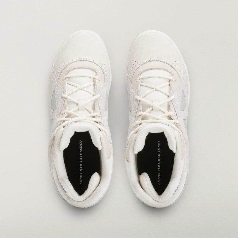 basket Adidas BadBo 1.0 Bad Bunny Resilience  blanc cassé,