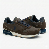 Basket U.S. Polo Assn. Nobil 183 en coloris marron