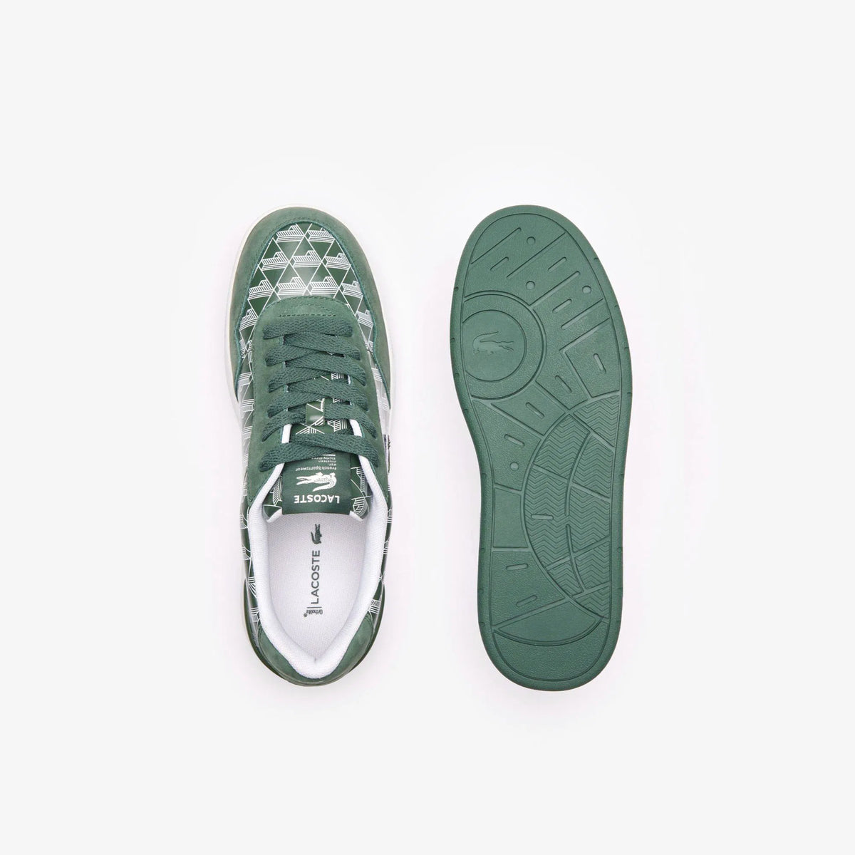 Lacoste Men's Ace Clip Leather Monogram