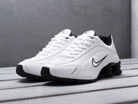 Sneaker Shox R4 blanche et noire