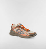 basket Dior B30 Sneaker Orange Brown White