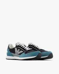 baskets de couleur bloc Emporio Armani