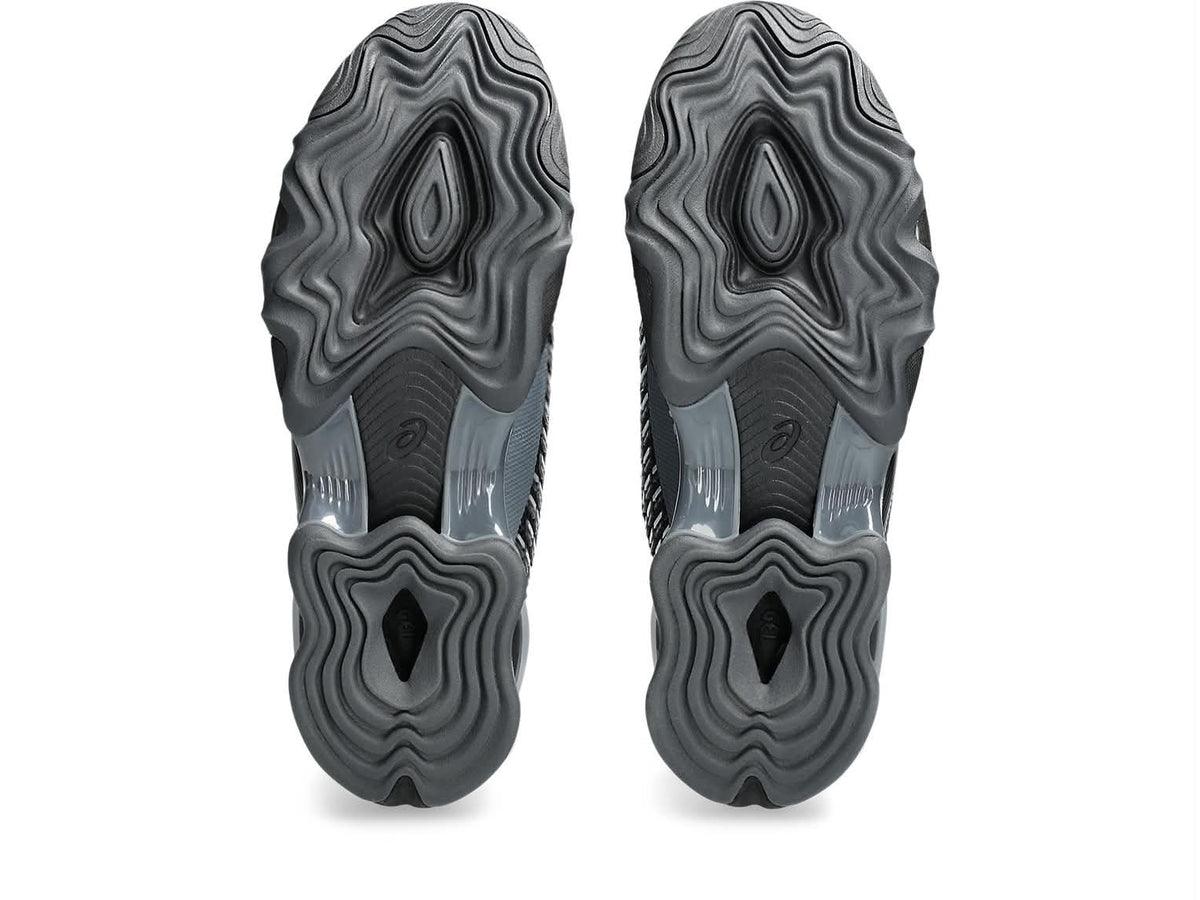 Mules ASICS x Kiko Kostadinov Novalis Gel-Styrax en Obsidian Black/Pure Silver