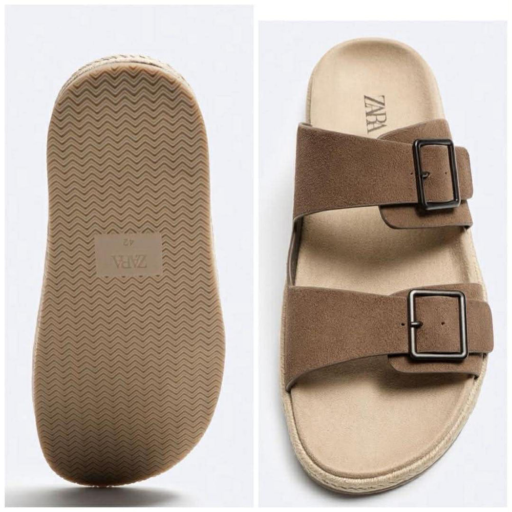 Sandales Homme en Cuir de Zara