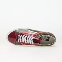 Basket Vans LX Old Skool 36 Bordeaux Olive Patent Leather