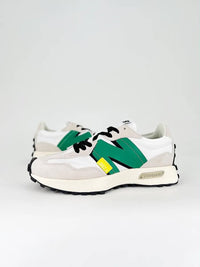 Basket New Balance 327 White Green Light Grey