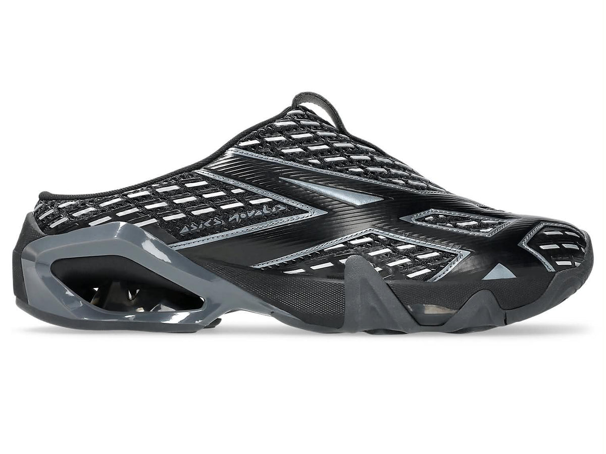 Mules ASICS x Kiko Kostadinov Novalis Gel-Styrax en Obsidian Black/Pure Silver