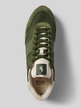 Polo Ralph Lauren Train 89 en cuir olive/kaki