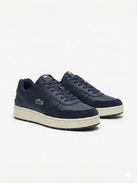 Basket LC Ace Clip en cuir et daim bleu marine