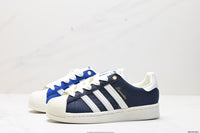 Adidas Originals Superstar bleu et blanc