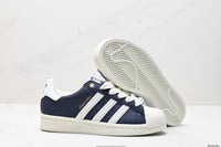 Adidas Originals Superstar bleu et blanc