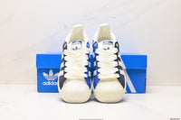 Adidas Originals Superstar bleu et blanc
