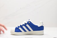 Adidas Originals Superstar bleu et blanc