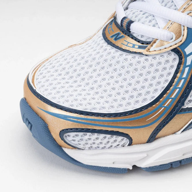 New Balance Unisexe U740HB2 Heron Blue/Vintage Indigo/Gold Metallic/Sea Salt