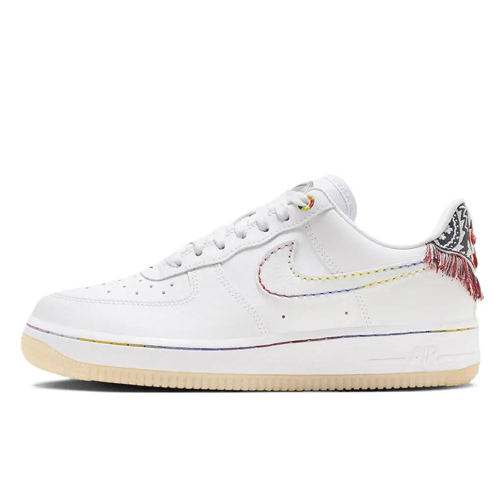 Sneaker AF1 Low White Multi Patch