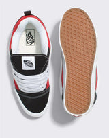 Vans Knu Skool en coloris noir et rouge