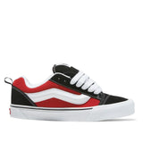 Vans Knu Skool en coloris noir et rouge